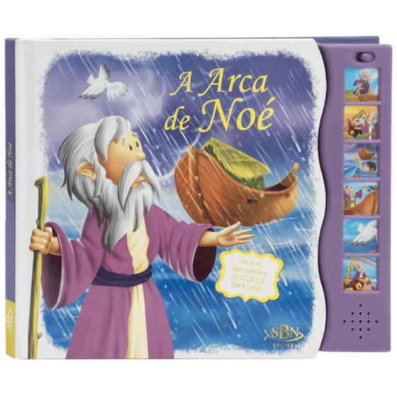 Imagem de Livro Sonoro Infantil Histórias da Bíblia: A Arca De Noé