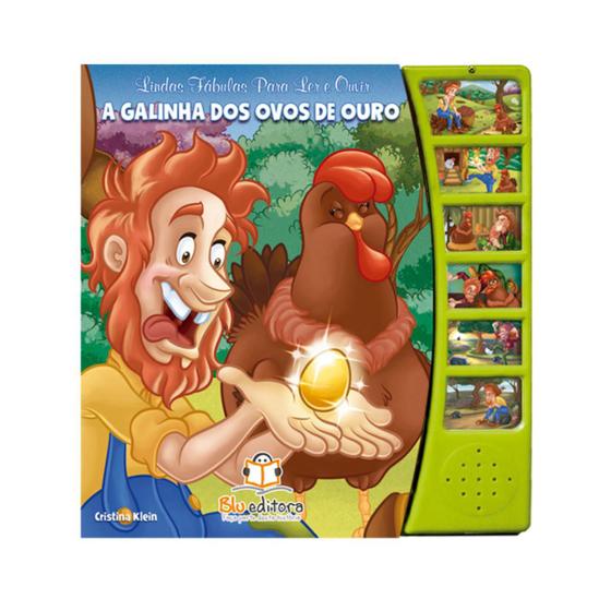 Imagem de Livro Sonoro Lindas Fabúlas Infantis Ler E Ouvir
