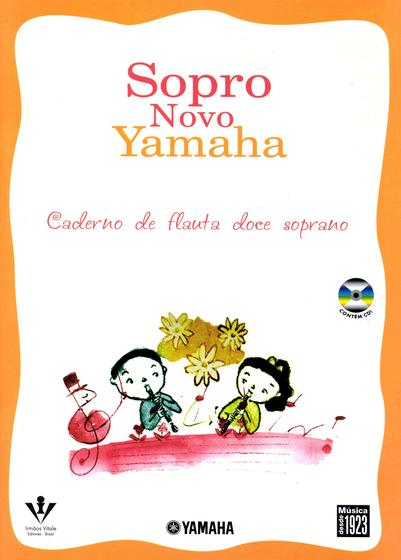 Imagem de Livro - Sopro novo Yamaha - Flauta doce soprano