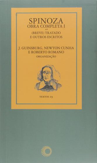 Imagem de Livro - Spinoza - obra completa I