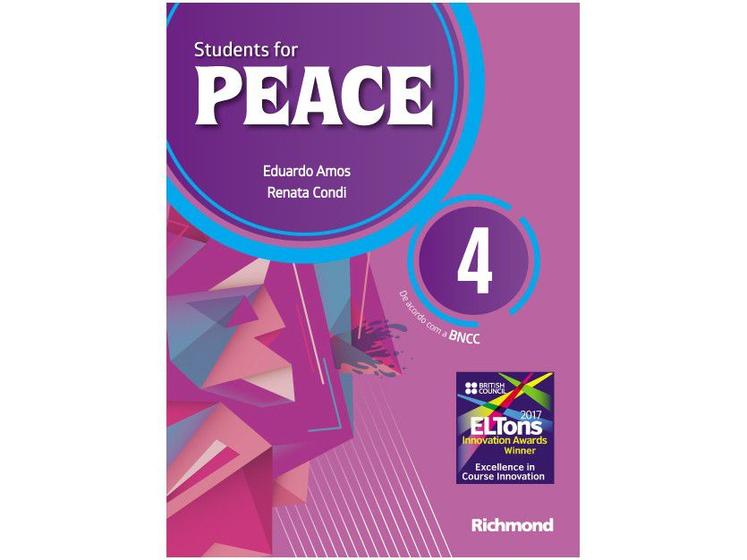 Imagem de Livro Students for Peace 4 - 2nd Edition Inglês 9º Ano