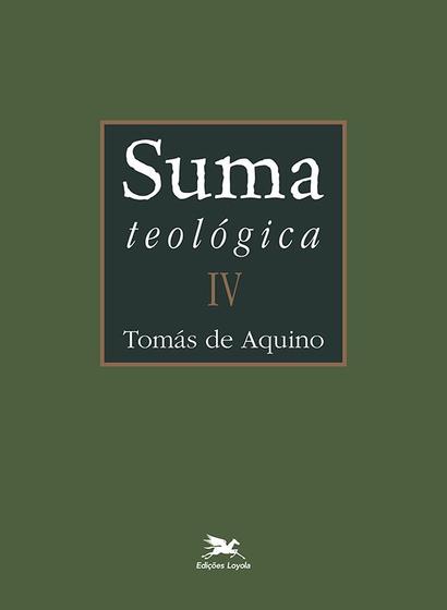 Imagem de Livro - Suma teológica - Vol. IV