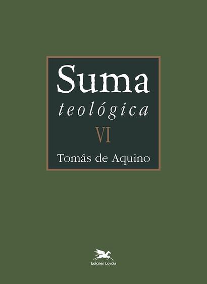 Imagem de Livro - Suma teológica - Vol. VI