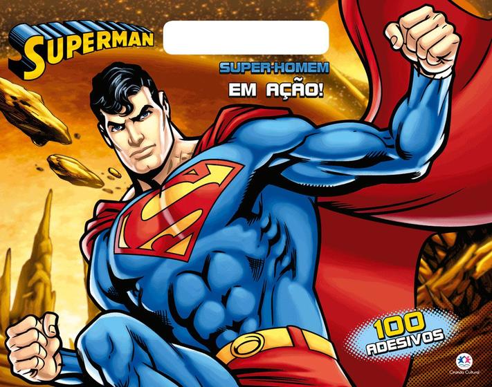 Imagem de Livro - Super-homem - Super-homem em ação!