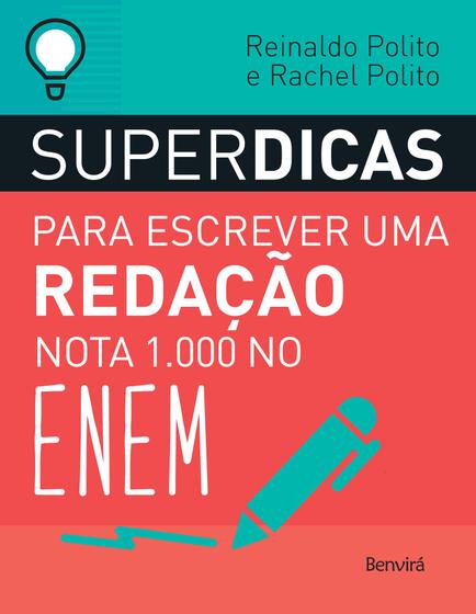 Livro - Superdicas para escrever uma redação nota 1000 no ENEM Menor preço em Livro - Superdicas para escrever uma redação nota 1000 no ENEM
