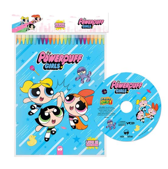 Imagem de Livro - Superkit Animado - Meninas Super Poderosas C/ Dvd