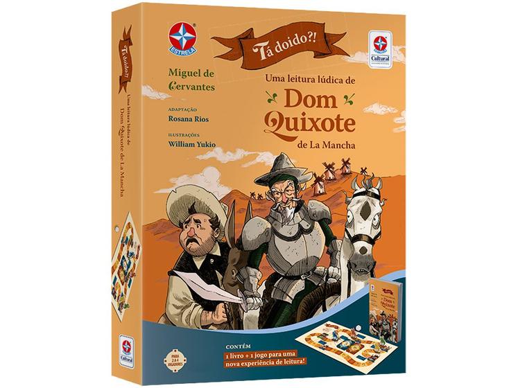 Imagem de Livro - TA DOIDO ?! UMA AVENTURA LUDICA DE DOM QUIXOTE DE LA MANCHA