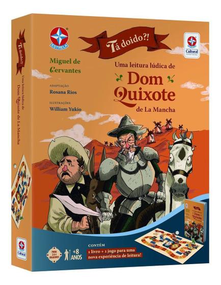 Imagem de Livro - TA DOIDO ?! UMA AVENTURA LUDICA DE DOM QUIXOTE DE LA MANCHA