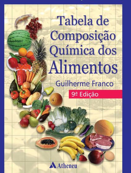 Imagem de Livro - Tabela de composição química dos alimentos