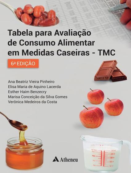 Imagem de Livro - Tabela Para Avaliacao De Consumo Alimentar Em Medidas Caseiras - 6ª Ed