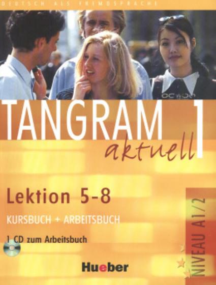 Imagem de Livro - Tangram aktuell 1 kursbuch + arbeitsbuch - lektion 5-8 mit cd (texto + exerc.)