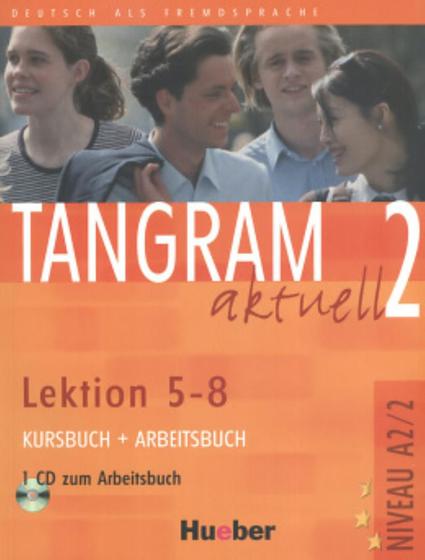 Imagem de Livro - Tangram aktuell 2 kursbuch + arbeitsbuch - lektion 5-8 mit cd (texto + exerc.)