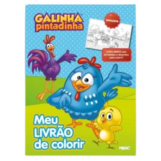 Imagem de Livro Tapete Infantil - Galinha Pintadinha - Magic