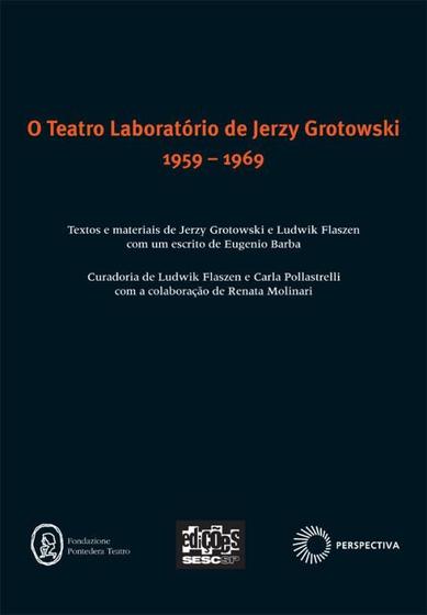 Imagem de Livro - Teatro laboratório de Jerzy Grotowski 1959 - 1969