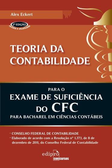 Imagem de Livro - Teoria da contabilidade para o exame de suficiência do CFC