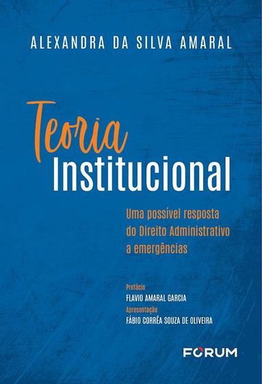 Imagem de Livro - Teoria Institucional