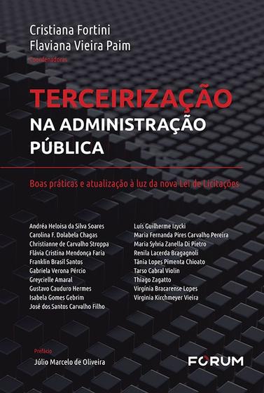 Imagem de Livro - Terceirização na Administração Pública