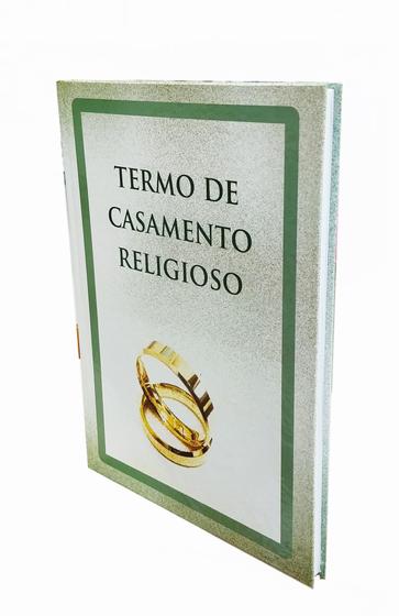 Imagem de Livro Termo De Casamento Religioso C/60 Pagina