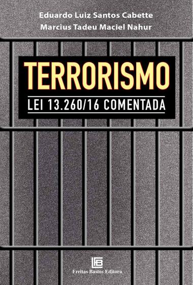 Imagem de Livro - Terrorismo lei 13.260/16 comentada