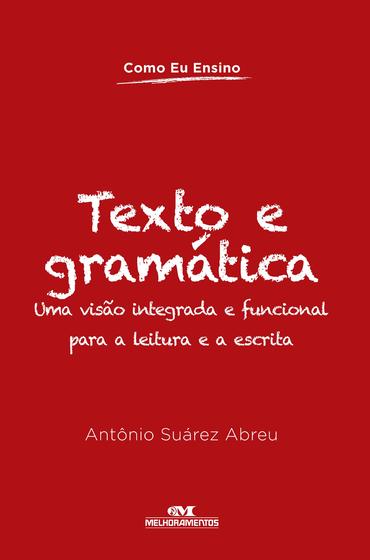 Imagem de Livro - Texto e gramática