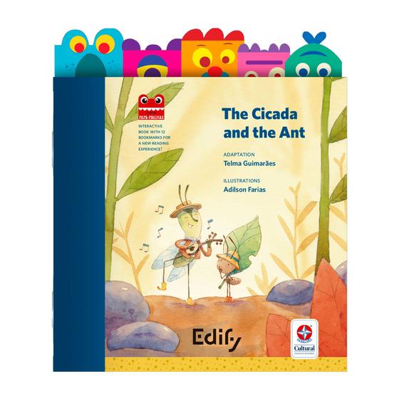 Imagem de Livro - The cicada and the ant - EXCLUSIVIDADE DISAL