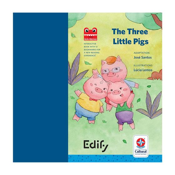 Imagem de Livro - The Three Little Pigs - EXCLUSIVIDADE DISAL