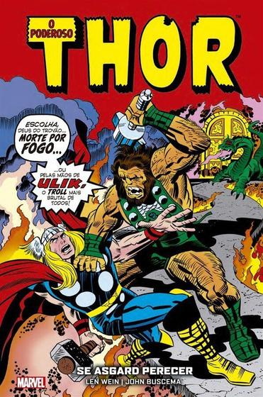 Imagem de Livro - Thor: Se Asgard Perecer