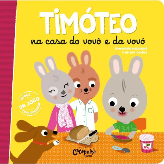 Imagem de Livro - Timóteo na casa do vovô e da vovó