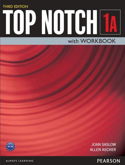 Imagem de Livro - Top Notch 1 Student Book Workbook Split A Third Edition