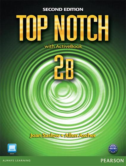 Imagem de Livro - Top Notch 2B Split: Student Book with Activebook and Workbook Second Edition