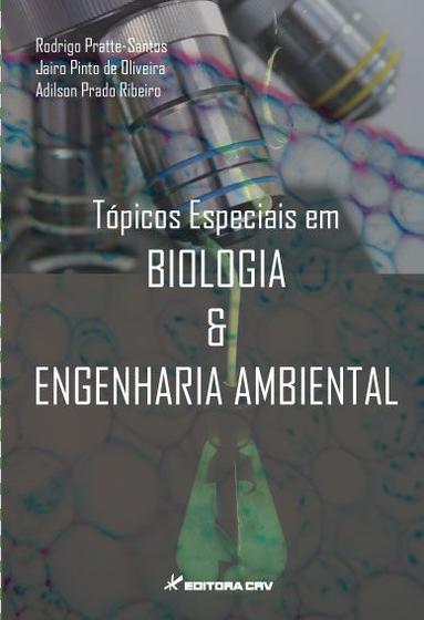 Imagem de Livro - Tópicos especiais em biologia e engenharia ambiental