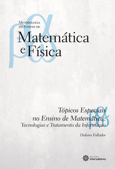 Imagem de Livro - Tópicos especiais no ensino de matemática: