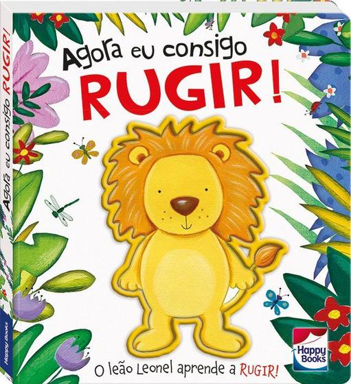 Imagem de Livro - Toque e sinta - Agora eu consigo: Rugir!