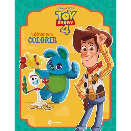 Imagem de Livro - Toy Story 4 Histórias para Colorir