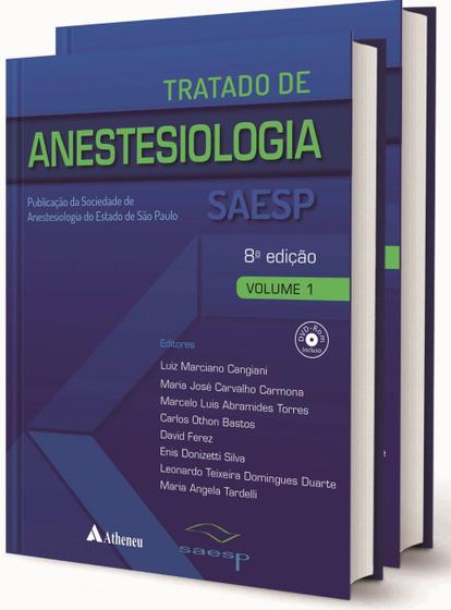 Imagem de Livro - Tratado de anestesiologia - 8 ed. vol.1 e vol. 2