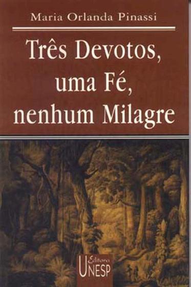 Imagem de Livro - Três devotos, uma fé, nenhum milagre