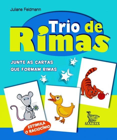 Livro - Trio de rimas Menor preço em Livro - Trio de rimas
