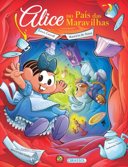 Imagem de Livro - Turma da Mônica - Alice No País das Maravilhas