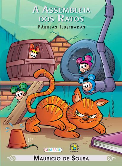 Livro - Turma da Mônica - Fábulas Ilustradas - A Assembleia dos Ratos Menor preço em Livro - Turma da Mônica - Fábulas Ilustradas - A Assembleia dos Ratos