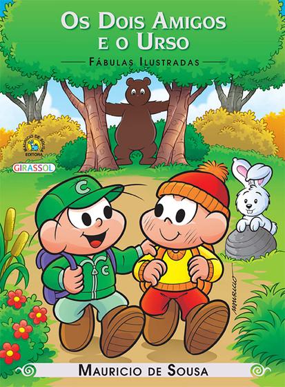 Livro - Turma da Mônica - Fábulas Ilustradas - Os Dois Amigos e o Urso Menor preço em Livro - Turma da Mônica - Fábulas Ilustradas - Os Dois Amigos e o Urso