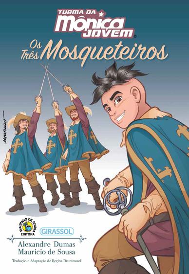 Livro - Turma da Mônica Jovem - Os Três Mosqueteiros Menor preço em Livro - Turma da Mônica Jovem - Os Três Mosqueteiros