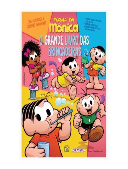 Imagem de Livro - Turma Da Monica - O Grande Livro Das Brincadeiras