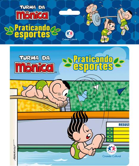 Imagem de Livro - Turma da Mônica - Praticando Esportes