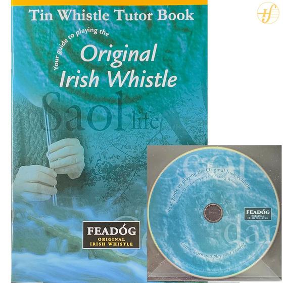 Imagem de Livro Tutorial Flauta Irlandesa Feadóg com CD