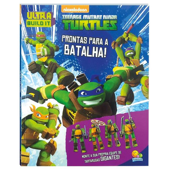 Imagem de Livro - Ultra build it: Ninja turtles - Prontas para a batalha!