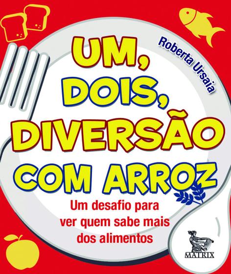 Imagem de Livro - Um, dois, diversão com arroz