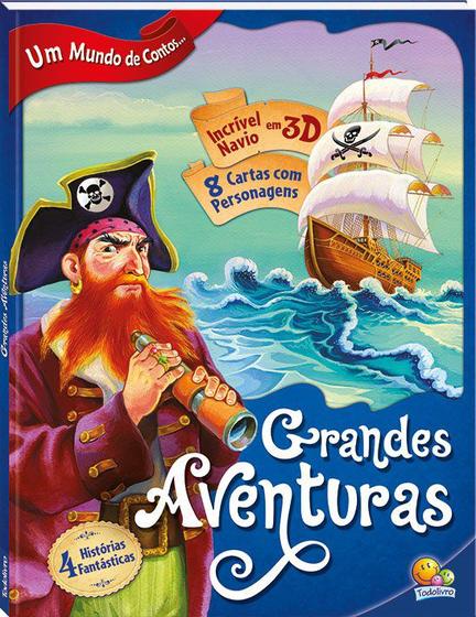 Livro - Um mundo de contos...grandes aventuras Menor preço em Livro - Um mundo de contos...grandes aventuras