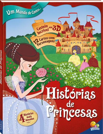 Livro - Um mundo de contos...Histórias de princesas - Livros de ...