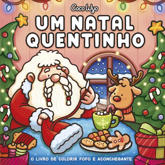 Imagem de Livro - Um Natal quentinho (Cozy Christmas) – livro de colorir Coco Wyo