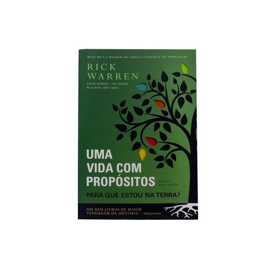 Imagem de Livro: Uma Vida Com Propósitos | Rick Warren -  